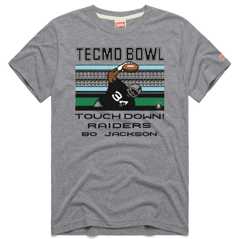 HOMAGE TECMO BOWL RAIDERS BO JACKSON TEE
