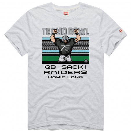 HOMAGE RAIDERS HOWIE LONG TECMO BOWL TEE