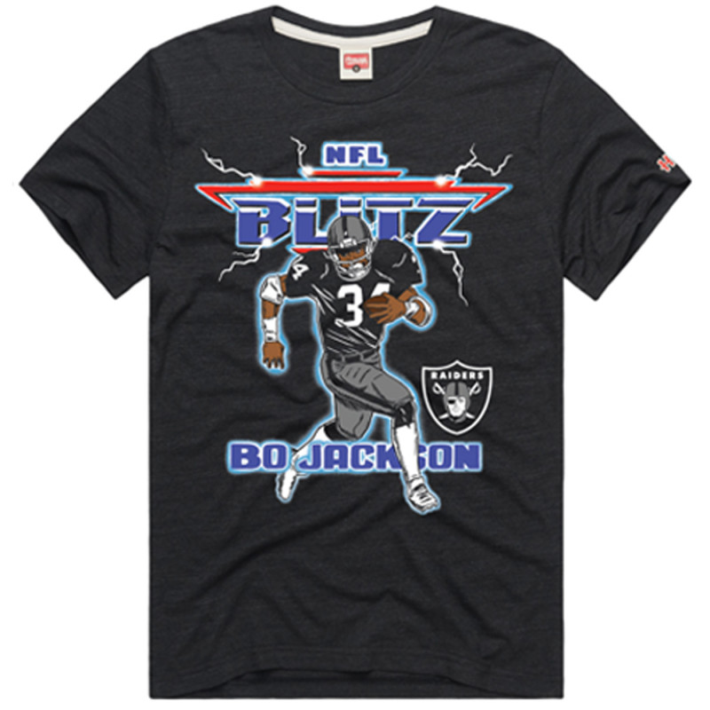 HOMAGE RAIDERS BO JACKSON NFL BLITZ TEE