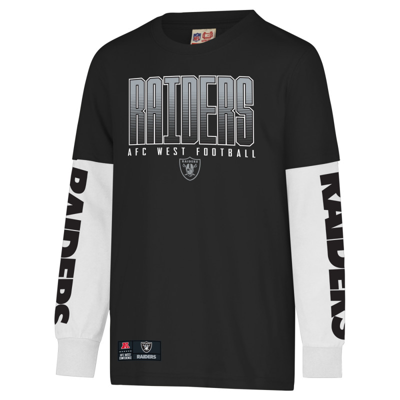 ICER RAIDERS YOUTH HALFTIME LONG SLEEVE TWOFER TEE