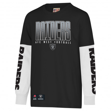 ICER RAIDERS YOUTH HALFTIME LONG SLEEVE TWOFER TEE