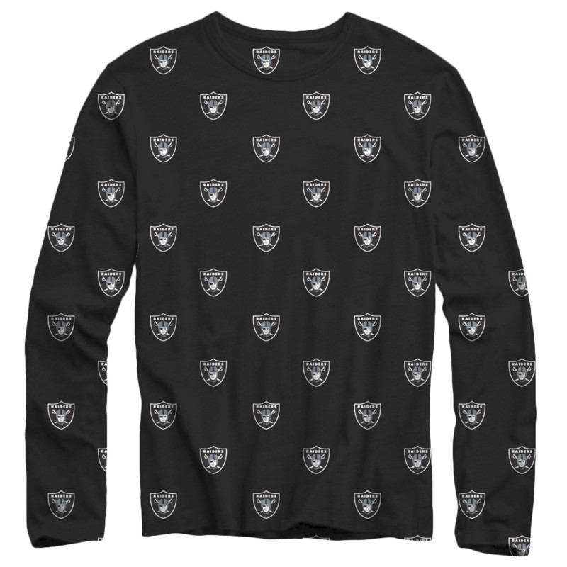 RAIDERS YOUTH ALL OVER PRINT PAJAMA SET