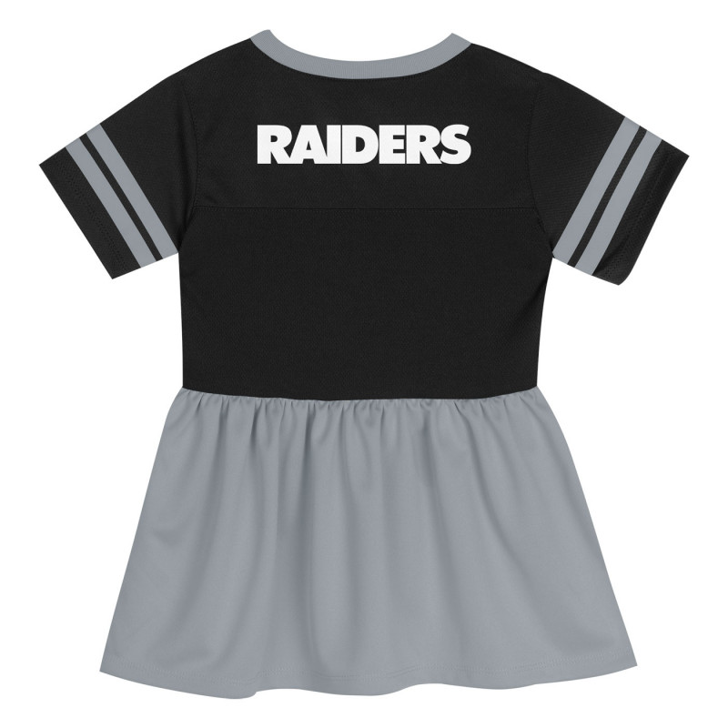 GIRLS INFANT RAIDERS STADIUM LIGHTS CHEER DRESS