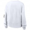 NIKE WOMENS LAS VEGAS RAIDERS OVERSIZED CREWNECK SWEATSHIRT