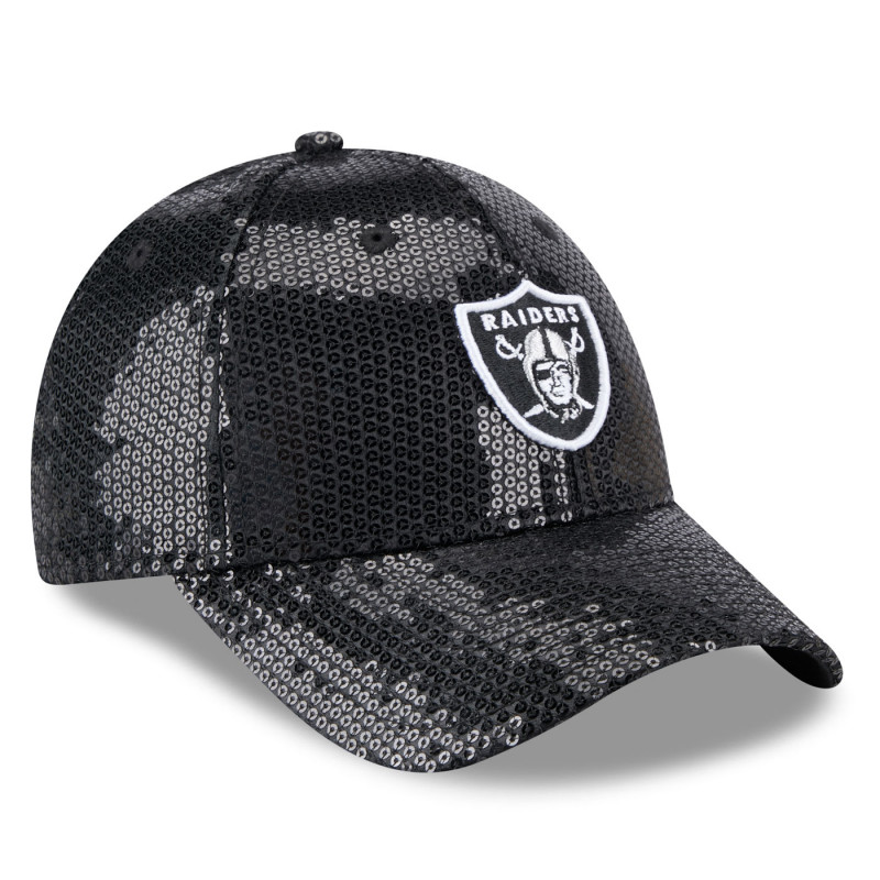 NEW ERA WOMENS RAIDERS 9FORTY SEQUIN CAP