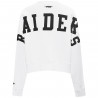 PRO STANDARD RAIDERS WOMENS WINGSPAN 2.0 FLEECE CREWNECK SWEATSHIRT