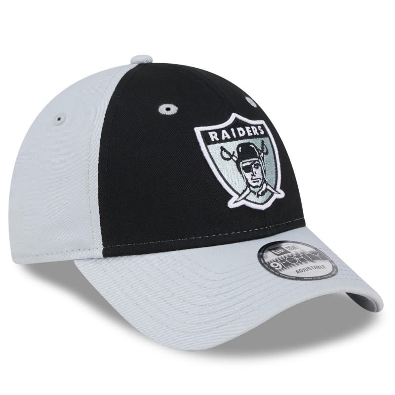 NEW ERA 9FORTY 4TH DOWN BLACK & GRAY 2T CAP