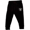 TODDLER RAIDERS JUST WIN BABY HOODED HENLEY RAGLAN SHIRT AND PANTS SET