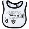 WEAR BY ERIN ANDREWS RAIDERS TWO PIECE CHRISTMAS SLEEP AND PLAY WITH BIB