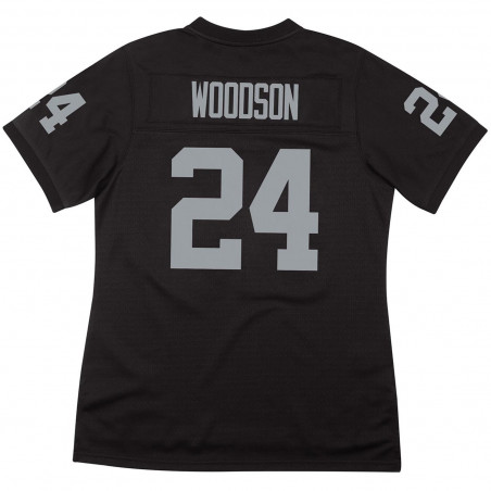 MITCHELL & NESS WOMENS RAIDERS CHARLES WOODSON 1998 LEGACY JERSEY