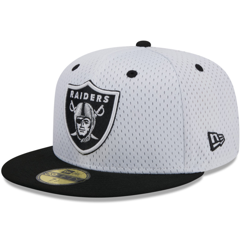 NEW ERA LAS VEGAS RAIDERS 59FIFTY JERSEY MESH CAP
