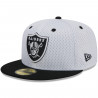 NEW ERA LAS VEGAS RAIDERS 59FIFTY JERSEY MESH CAP