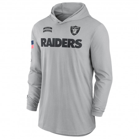 NIKE SALUTE TO SERVICE EDGE MASCOT LOCKUP LONG SLEEVE HOODIE