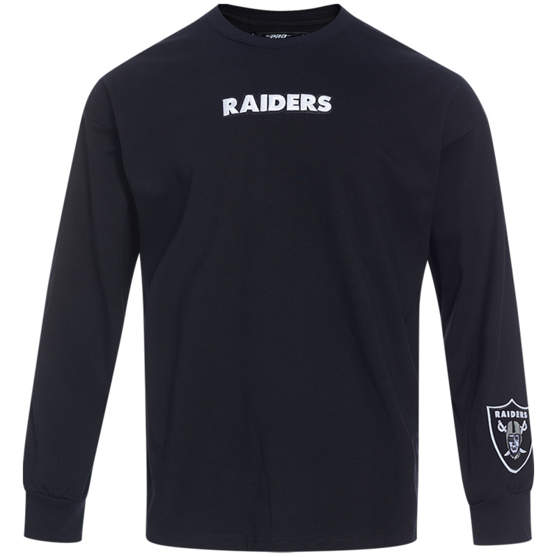 PRO STANDARD RAIDERS WINGSPAN DROP SHOULDER LONG SLEEVE TEE