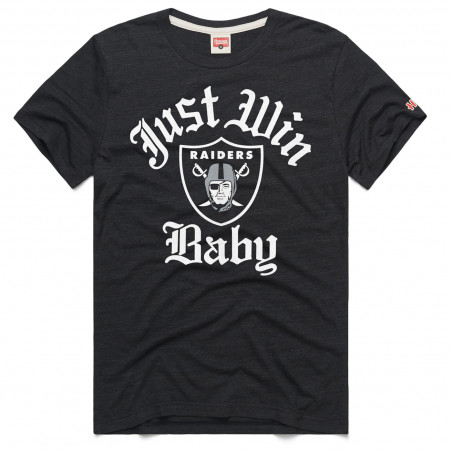HOMAGE RAIDERS JUST WIN BABY TEE