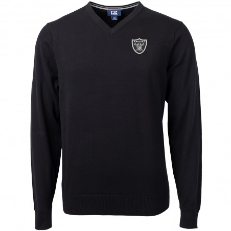 CUTTER & BUCK LAKEMONT TRI-BLEND MENS V-NECK SWEATER