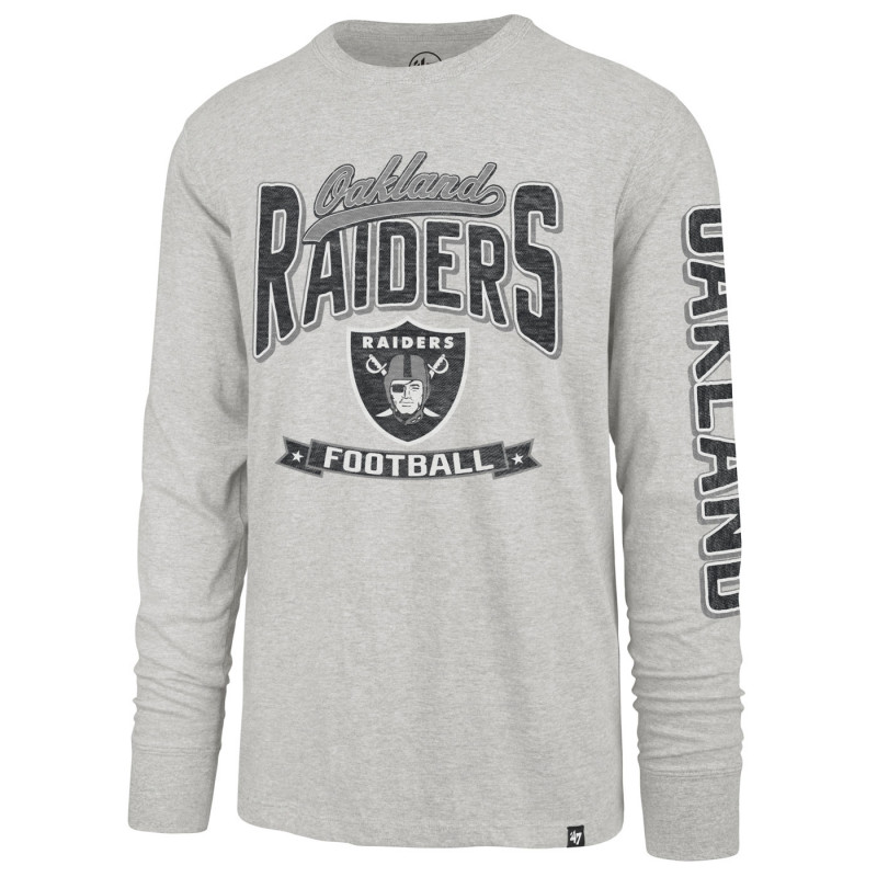 '47 OAKLAND RAIDERS FAIR BALL FRANKLIN LONG SLEEVE TEE