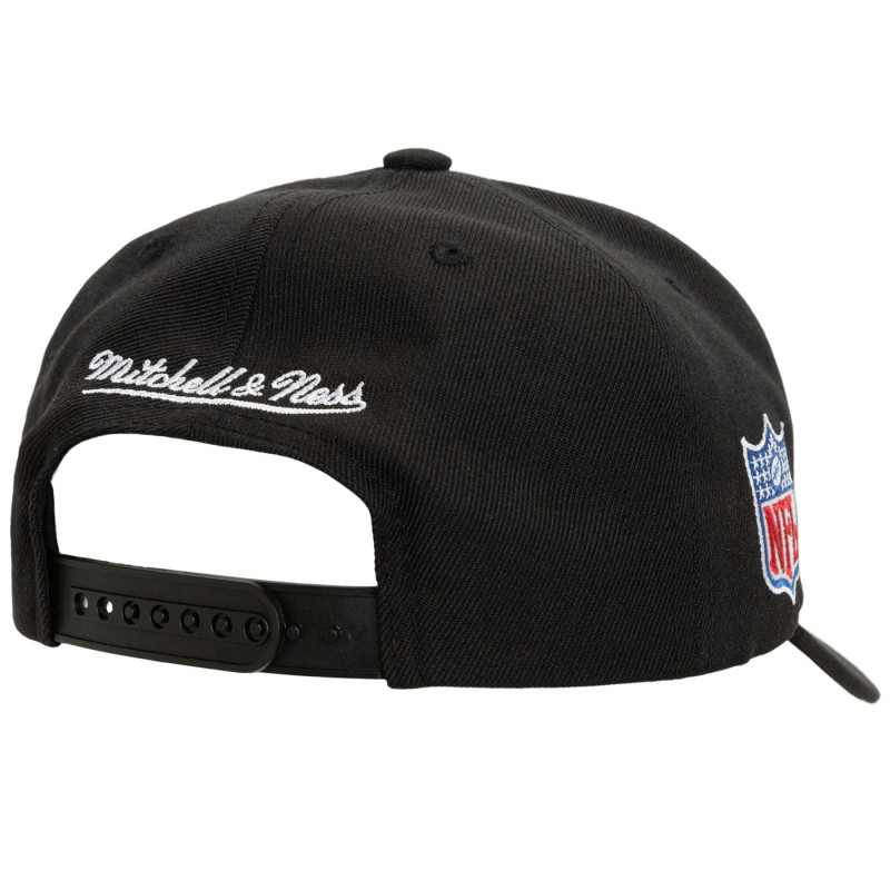 MITCHELL & NESS 2024 OAKLAND RAIDERS PRO CROWN SCRIPT CAP