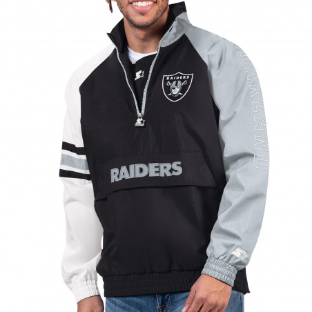 STARTER OAKLAND ELITE HALF ZIP PULLOVER
