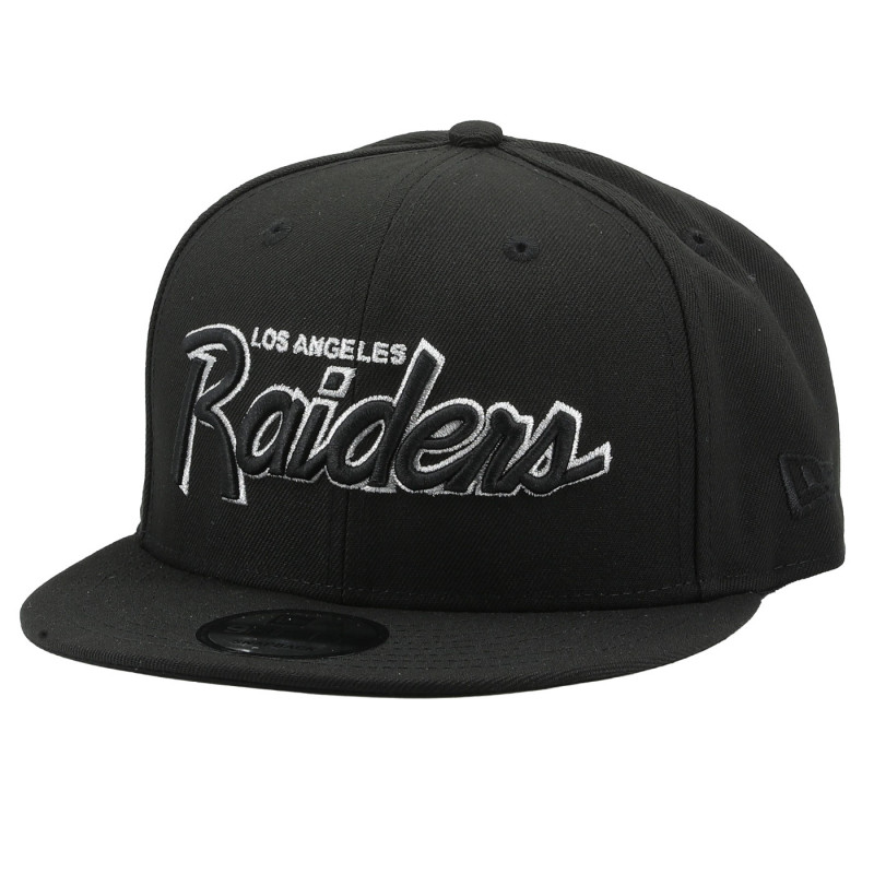 NEW ERA 9FIFTY LOS ANGELES RAIDERS SHIELD SCRIPT CAP