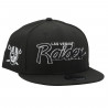 NEW ERA 9FIFTY LAS VEGAS RAIDERS BLACK SCRIPT CAP