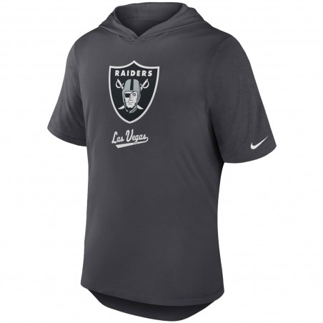 NIKE LAS VEGAS RAIDERS DRI-FIT HOODED TEE