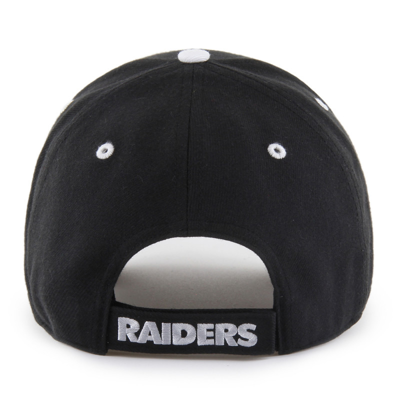 '47 OAKLAND RAIDERS BLACK DEFROST MVP CAP