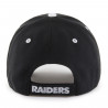 '47 OAKLAND RAIDERS BLACK DEFROST MVP CAP