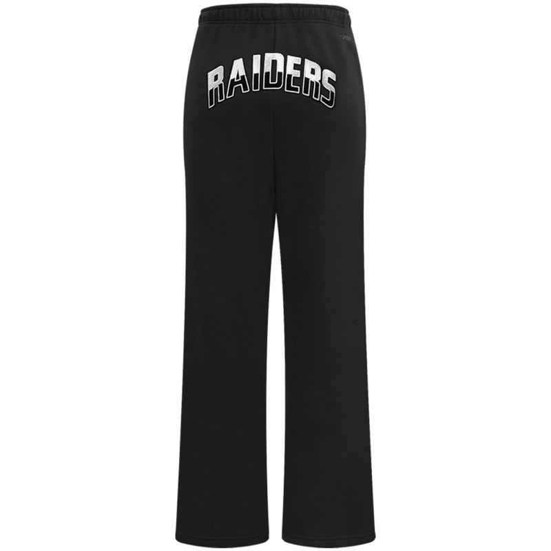 PRO STANDARD RAIDERS SILVER & BLACK STRAIGHT LEG PANTS