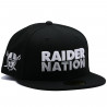 NEW ERA 59FIFTY RAIDER NATION CAP