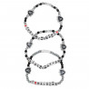 WOMENS RAIDERS 3 PACK FRIENDSHIP BRACELET
