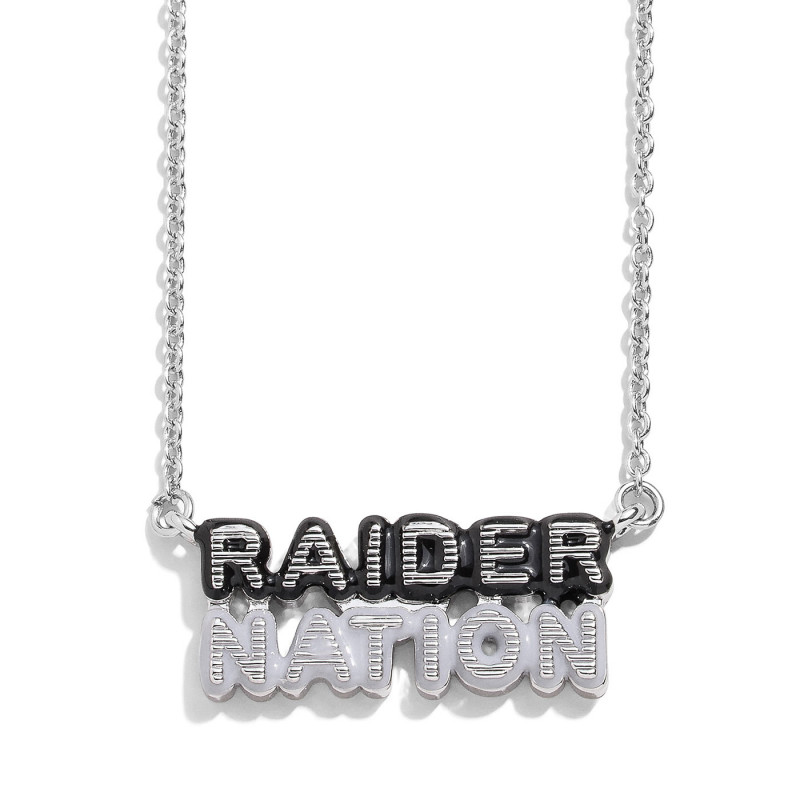 WEAR BY ERIN ANDREWS WOMENS RAIDER NATION NECKLACE