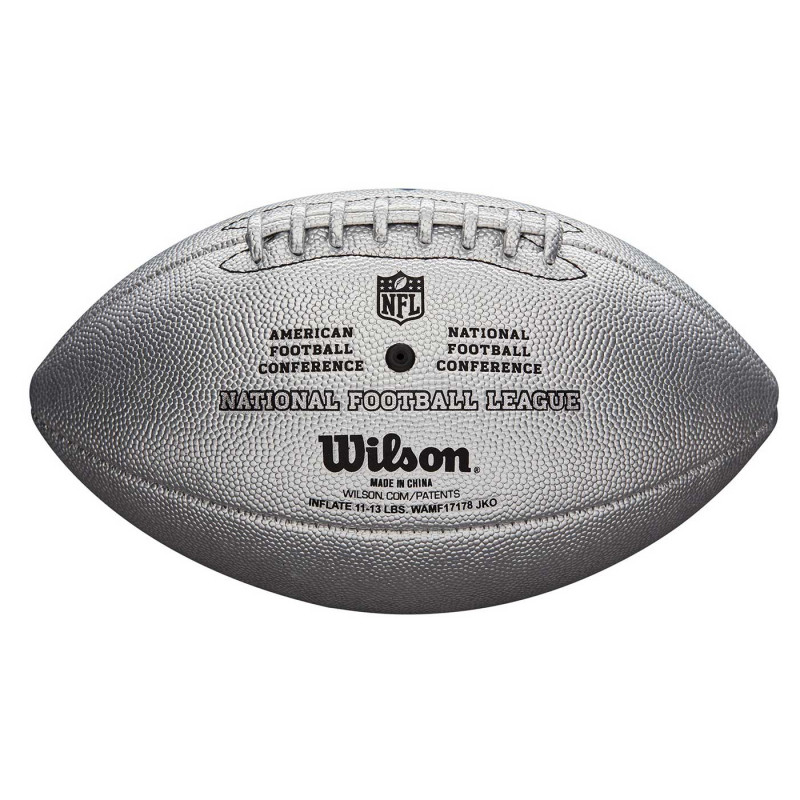 NFL DUKE SILVER REPLICA FOOTBALL