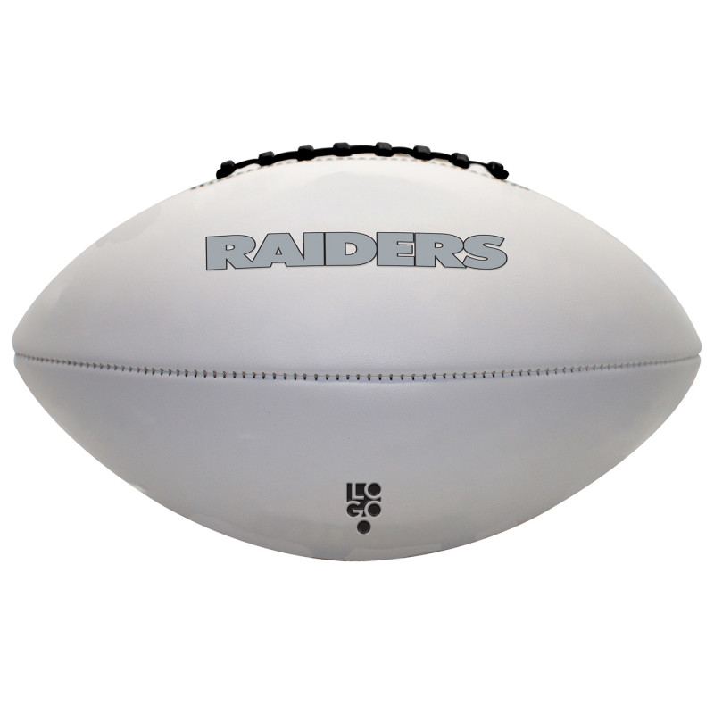 RAIDERS PIRATE AUTOGRAPH FOOTBALL
