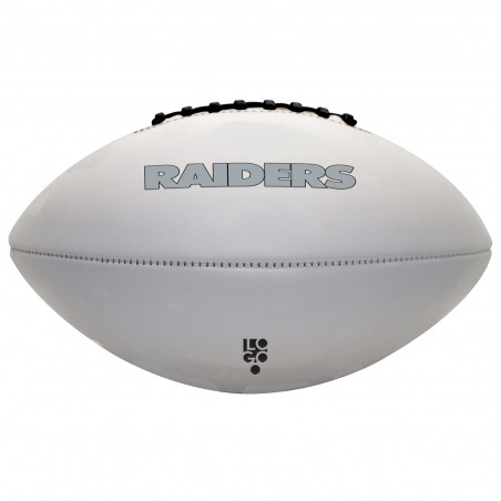 RAIDERS PIRATE AUTOGRAPH FOOTBALL