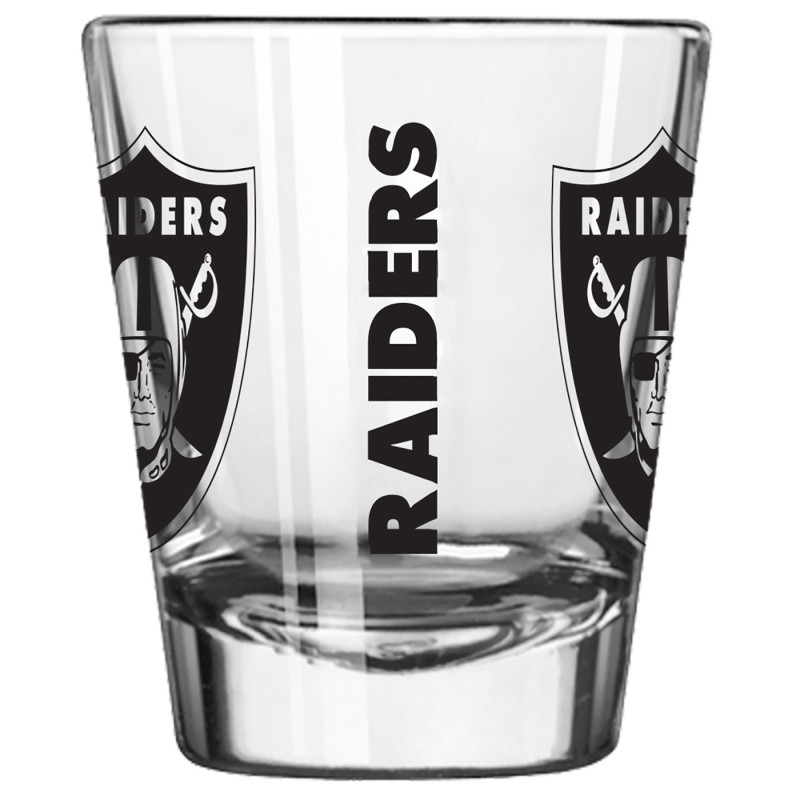 RAIDERS 2OZ GAME DAY SHOT GLASS