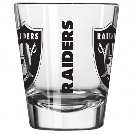 RAIDERS 2OZ GAME DAY SHOT GLASS