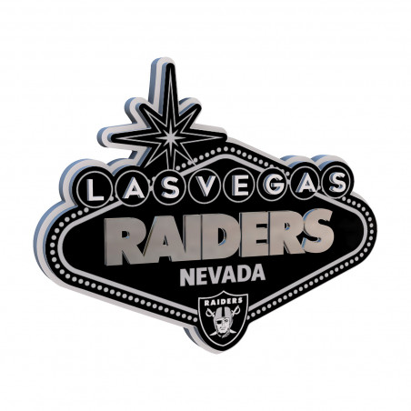LAS VEGAS RAIDERS FOAM SIGN