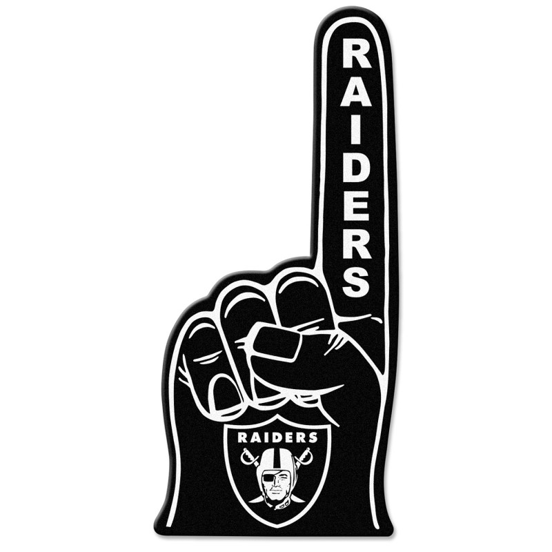 RAIDERS FOAM FINGER