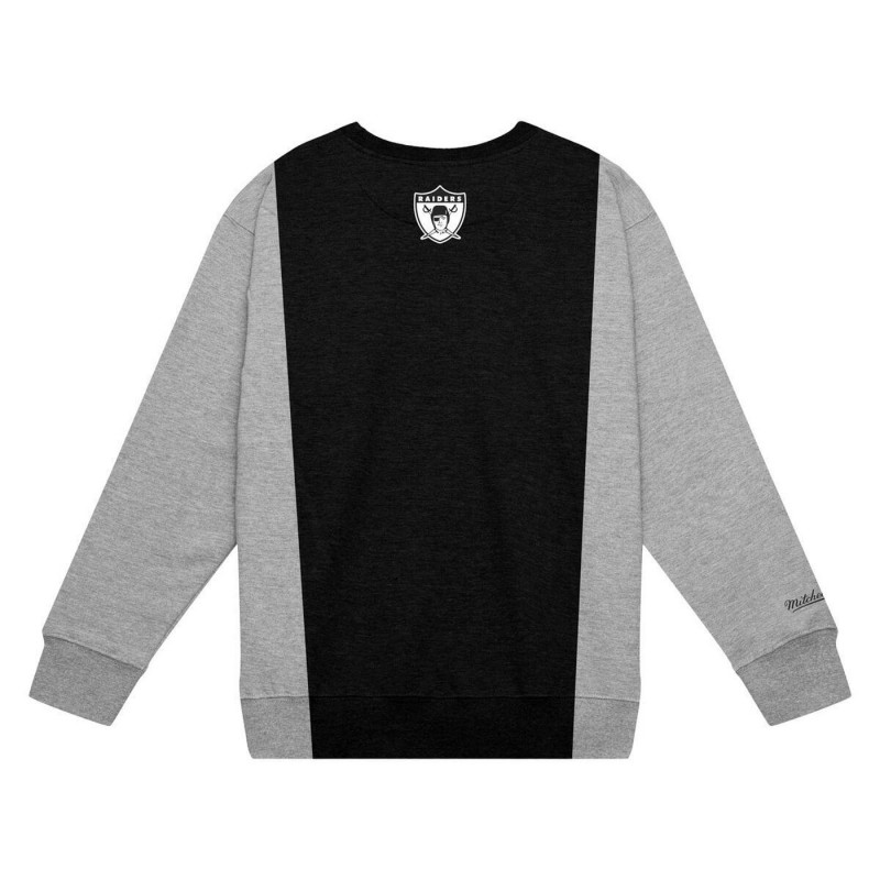 MITCHELL & NESS WOMENS SPLIT 3 CREWNECK SWEATSHIRT
