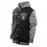NEW ERA THROWBACK PREP SNAP FRONT JACKET