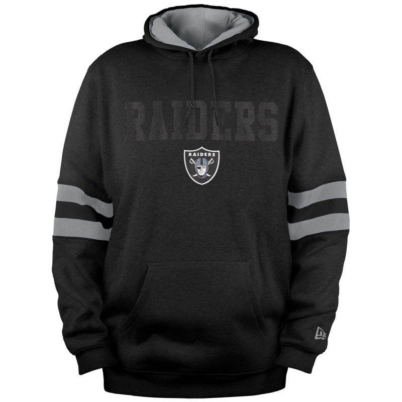 NEW ERA RAIDERS STRIPED INSERTS HOODIE