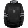 NEW ERA RAIDERS STRIPED INSERTS HOODIE