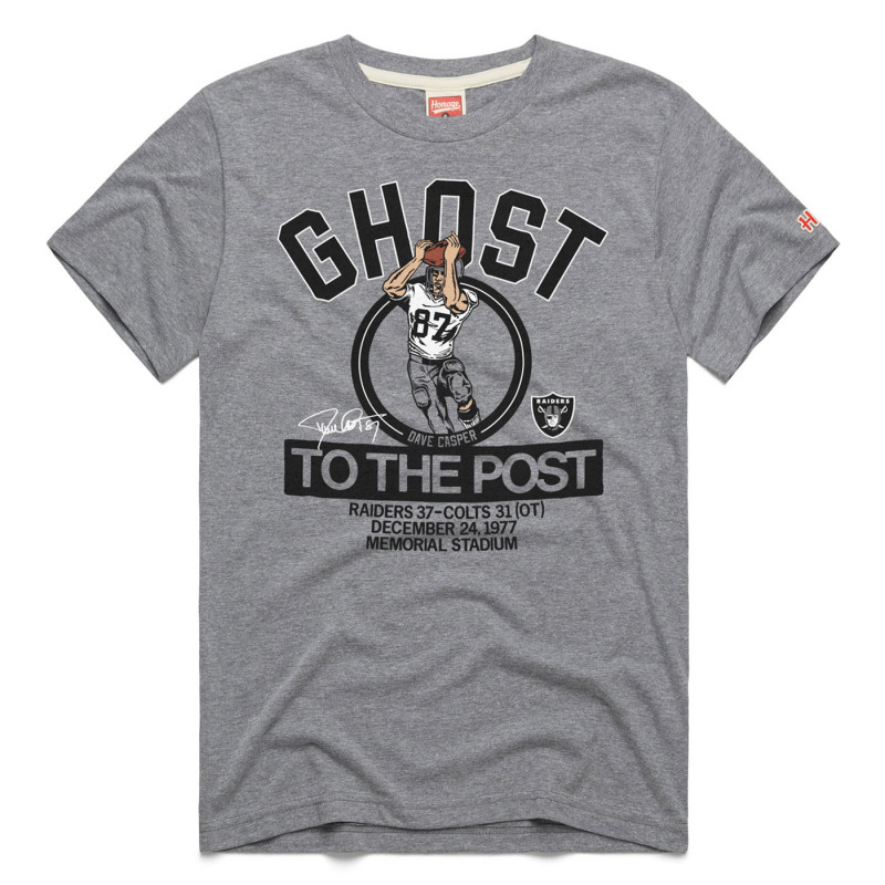 HOMAGE RAIDERS GHOST TO THE POST DAVE CASPER TEE