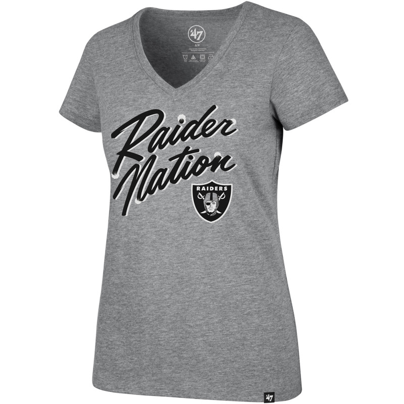 '47 WOMENS RAIDER NATION ULTRA RIVAL V-NECK TEE