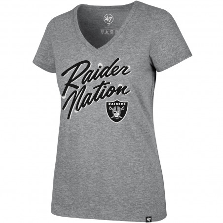 '47 WOMENS RAIDER NATION ULTRA RIVAL V-NECK TEE