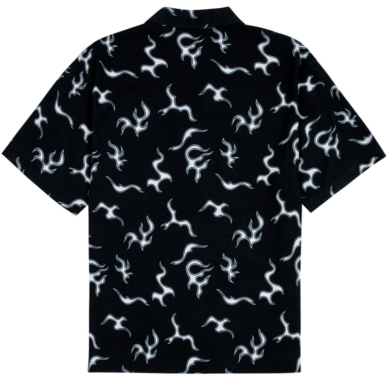 RAIDERS RAYON BUTTON UP BY GOLF WANG