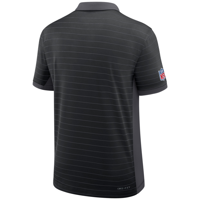 NIKE RAIDERS DRI-FIT VICTORY STRIPE POLO