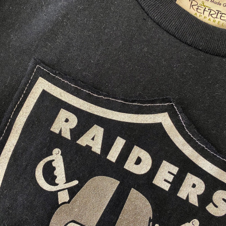 RAIDERS UNISEX OVERSIZED SHIELD TEE