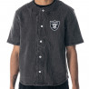UNISEX RAIDERS BUTTON UP SHIRT
